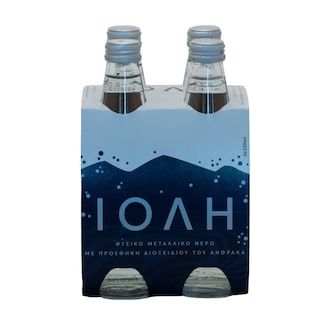 ΙΟΛΗ | Ανθρακούχο Νερό Φυσικό 4x330ml