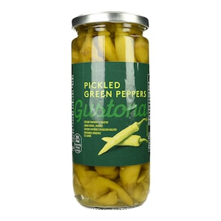 GUSTONA | Πιπεριές Πράσινες σε Άλμη 450g