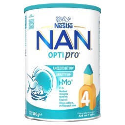 NAN | Γάλα Νηπιακό Σκόνη Optipro Νο4 2+ Ετών 400gr