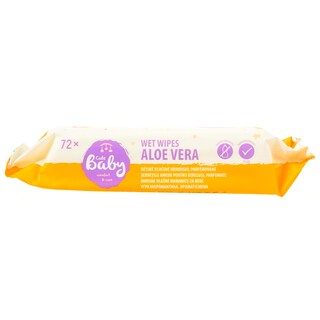 CUTE BABY | Μωρομάντηλα Aloe Vera 72 Τεμάχια
