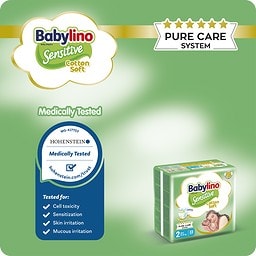 BABYLINO | Πάνες Sensitive Cotton Soft No2 64 Τεμάχια