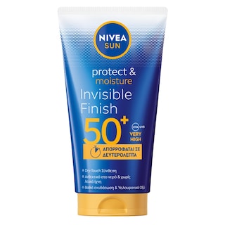 NIVEA | Αντηλιακό Protect & Moisture Invisible SPF50+ 150ml