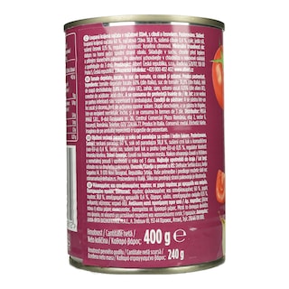 GUSTONA | Ψιλοκομμένες Τομάτες με Κρεμμύδι και Σκόρδο 400g