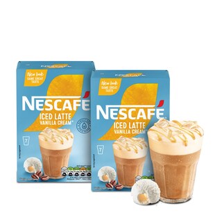 NESCAFE | Στιγμιαίος Καφές Iced Latte Vanilla 2x105g