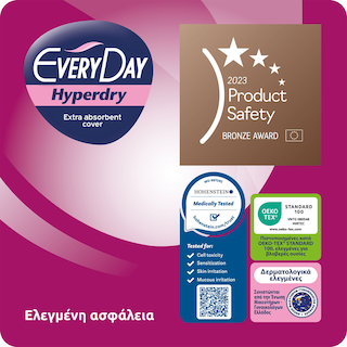 EVERY DAY | Σερβιέτες Ultra Plus Hyperdry Economy Maxi Night 18 Τεμάχια