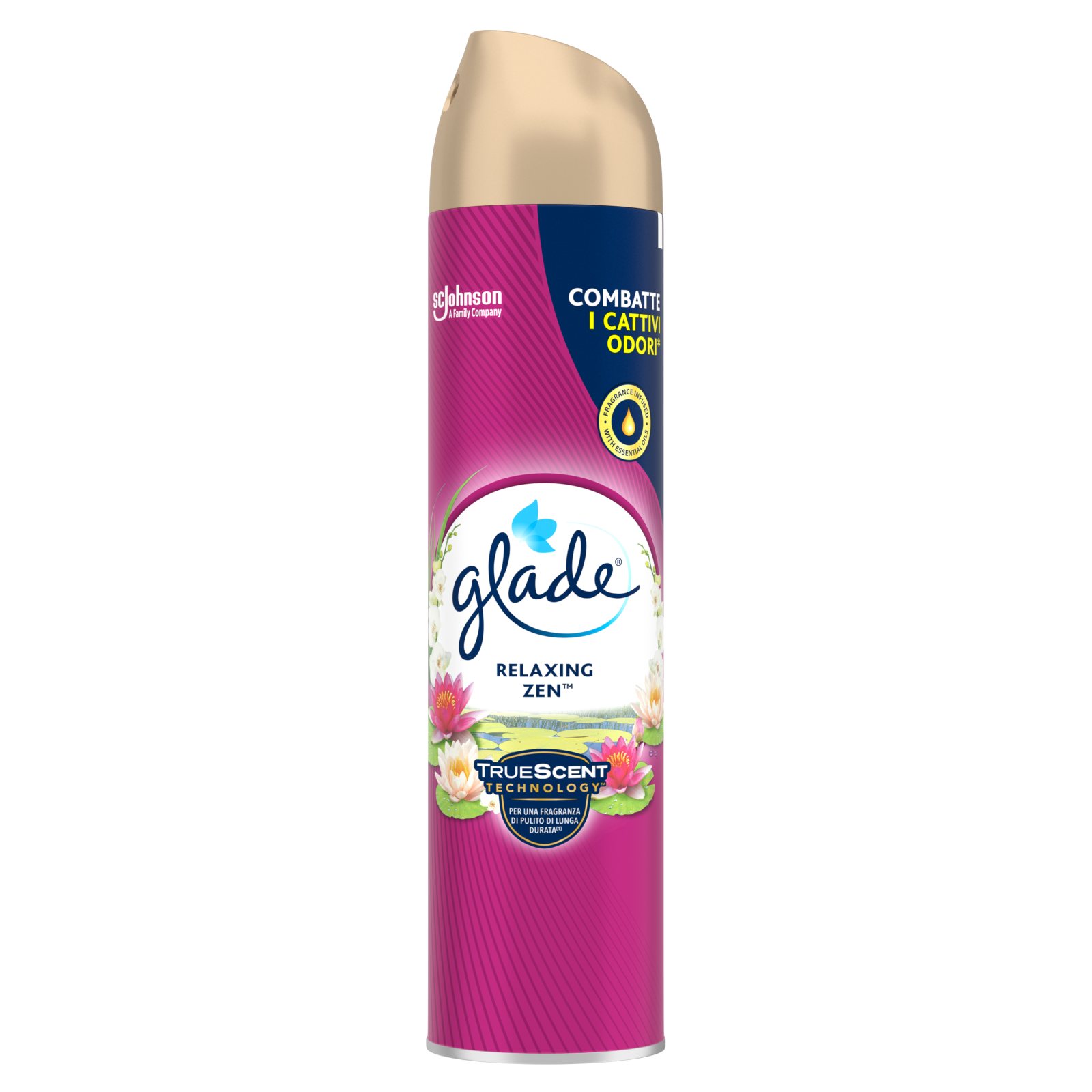 GLADE Αρωματικό Χώρου Spray Relaxing Zen 300ml