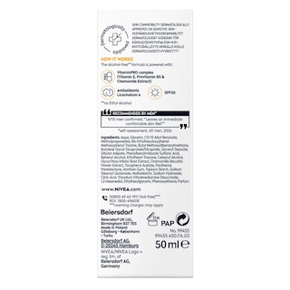 NIVEA | Κρέμα Προσώπου Men Sensitive Triple Protect SPF30 50ml