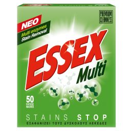 ESSEX | Σκόνη Πλυντηρίου Ρούχων Multi 50 Μεζούρες