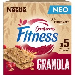 FITNESS | Μπάρες Δημητριακών Granola Cranberry 5x38g