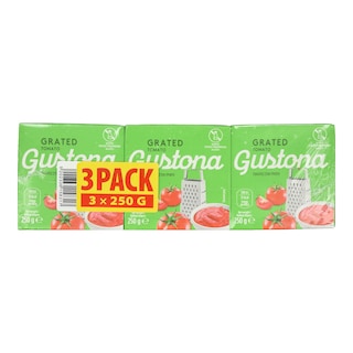 GUSTONA | Τομάτα στο Τρίφτη 3x250g