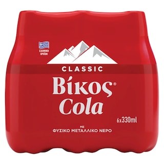 ΒΙΚΟΣ | Αναψυκτικό Cola Φιάλη 6x330ml