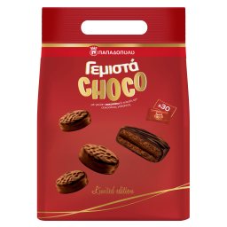 ΠΑΠΑΔΟΠΟΥΛΟΥ | Μπισκότα Γεμιστά Σοκολάτα Επικάλυψη Σοκολάτα 400g