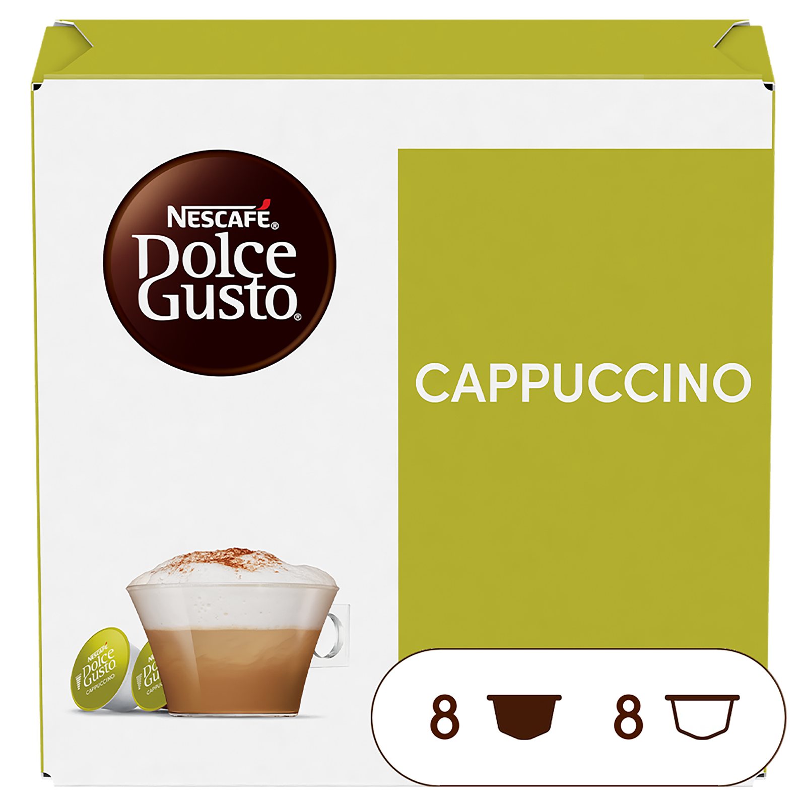 Κάψουλες Καφέ Dolce Gusto Cappuccino 186g