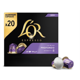 LOR | Coffee Capsules Espresso Lungo Profondo 20x5.2g