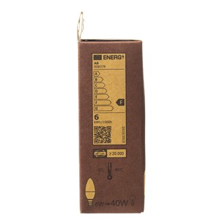 ΑΒ | Lamp Candle E14 5.6W 1 Piece