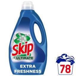 SKIP | Yγρό Πλυντηρίου Ρούχων Ultimate Extra Freshness 78 Μεζούρες