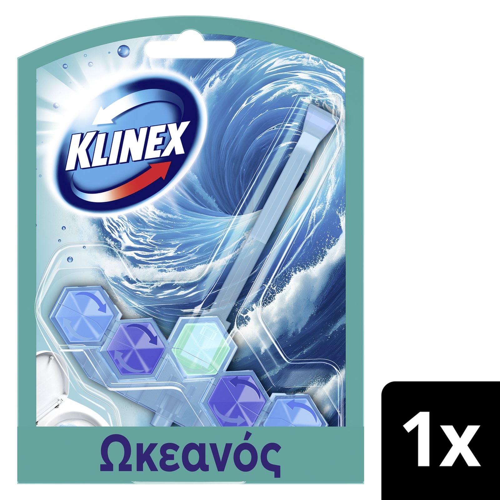 KLINEX WC Block Blue Water Ωκεανός 48g