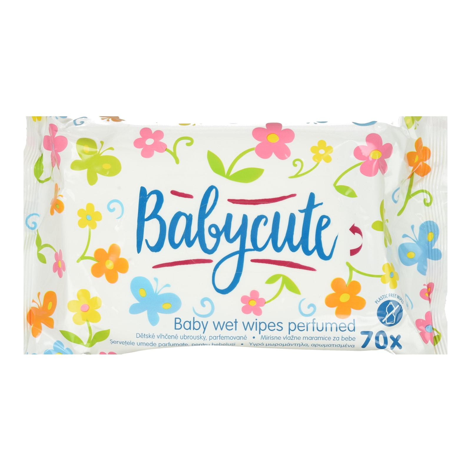 BABYCUTE Μωρομάντηλα Αρωματισμένα 70 Τεμάχια