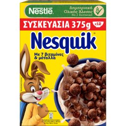 NESQUIK | Δημητριακά Ολικής Άλεσης Σοκολάτα 375gr