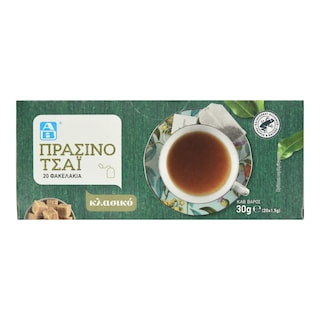 ΑΒ | Τσάι Πράσινο Κλασικό 20x1.5g