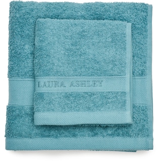 LAURA ASHLEY | Πετσέτες Χεριών Προσώπου Σετ Πετρόλ Μπλε 1 Τεμάχιο