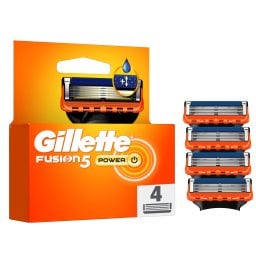 GILLETTE | FUSION POWER | Ανταλλακτικά Ξυριστικής Μηχανής 4 Τεμάχια