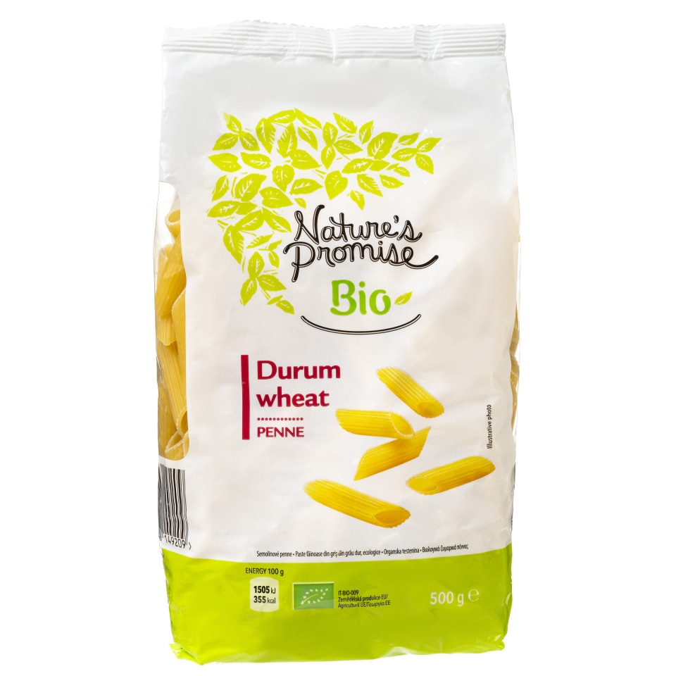 NATURES PROMISE BIO Πέννες Ριγέ Bio 500g