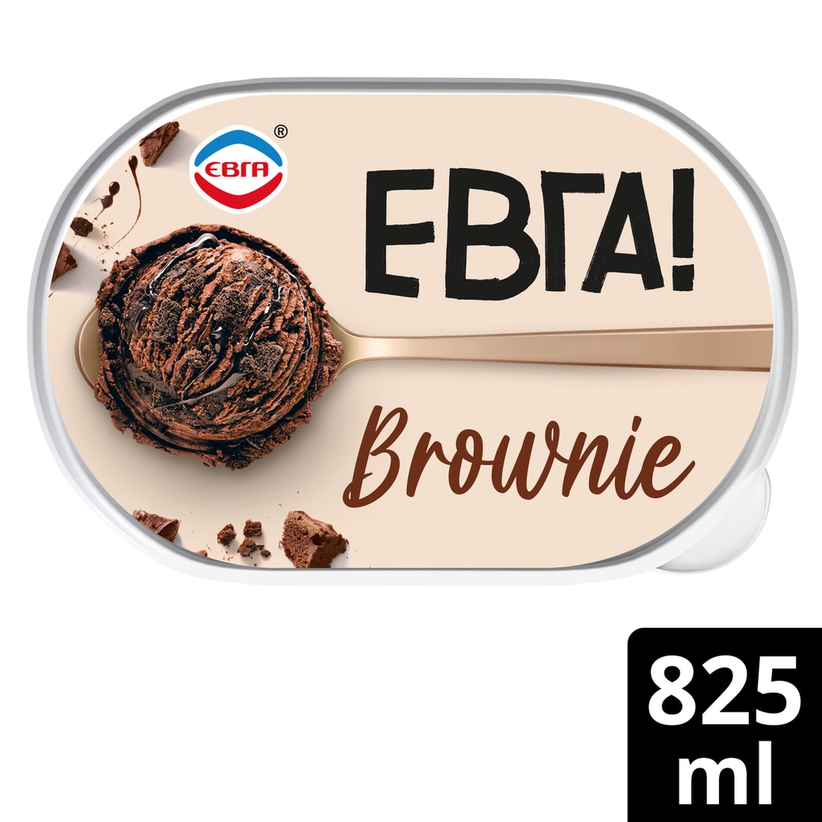 ΕΒΓΑ Παγωτό Brownie 456g