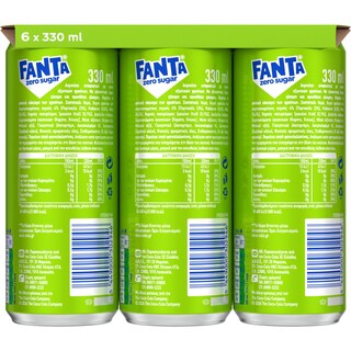 FANTA | Αναψυκτικό Exotic Zero Sugar 6x330ml