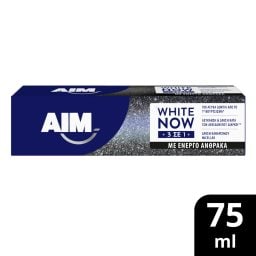 AIM | Οδοντόκρεμα White Now 3σε1 White Boost 75ml