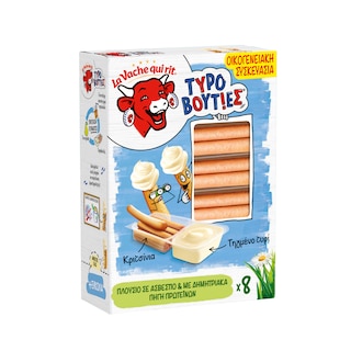 LA VACHE QUI RIT | Τυροβουτιές Τηγμένο Τυρί με Κριτσίνια 280g