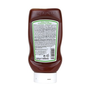 ΚΥΚΝΟΣ | Κέτσαπ 0% Προσθήκη Ζάχαρης Top Down 550g