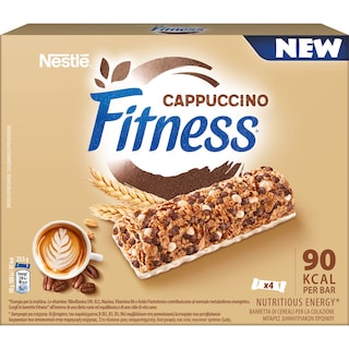 FITNESS | Μπάρες Δημητριακών Cappuccino 4x23.5g