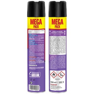 TEZA | Εντομοκτόνο Spray Universal 2σε1 Ιπτάμενα & Έρποντα 580ml