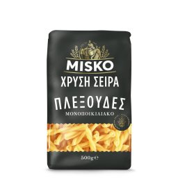 MISKO | Μακαρόνι Πλεξούδες Χρυσή Σειρά 500g
