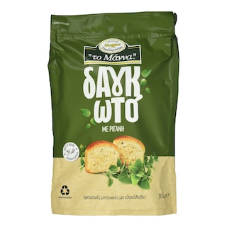ΜΑΝΝΑ | Παξιμάδι Δαγκωτό Ρίγανη 110g