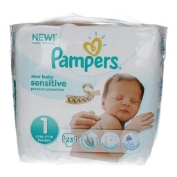 PAMPERS | NEW BABY | ΠΑΝΕΣ ΜΩΡΟΥ NEWBORN 2 - 5 KGR 23 ΤΕΜ