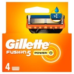 GILLETTE | FUSION POWER | Ανταλλακτικά Ξυριστικής Μηχανής 4 Τεμάχια