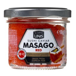 - | Χαβιάρι Κόκκινο Masago Red 80g