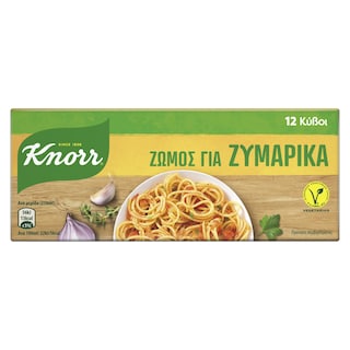 KNORR | Ζωμός Ζυμαρικών 12 Κύβοι 120g
