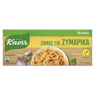 KNORR | Ζωμός Ζυμαρικών 12 Κύβοι 120g