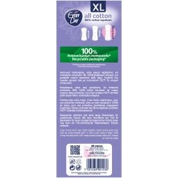 EVERY DAY | Panty Liners XL All Cotton 24 Pieces