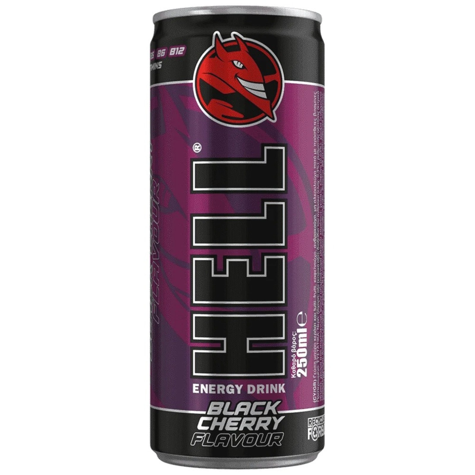 HELL Ενεργειακό Ποτό Black Cherry 250ml