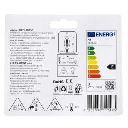 ΑΒ | Λάμπα Led Filament E14 2W 1 Τεμάχιο