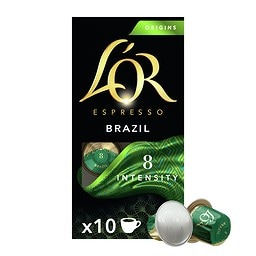 LOR | Κάψουλες Καφέ Espresso Brazil 10x5.2g