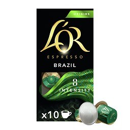 LOR | Κάψουλες Καφέ Espresso Brazil 10x5.2g