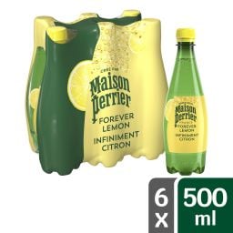 PERRIER | Ανθρακούχο Νερό Maison Perrier Forever Lemon 6x500ml