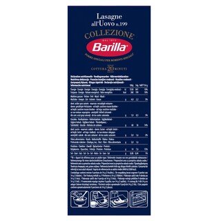 BARILLA | Λαζάνια με Αυγά 500g