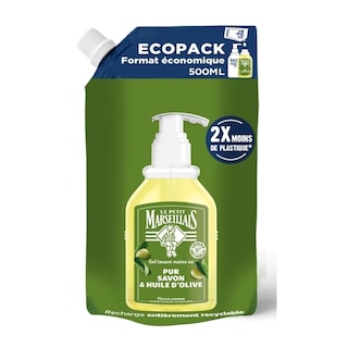 LE PETIT MARSEILLAIS | Κρεμοσάπουνο Olive Oil Ανταλλακτικό 500ml