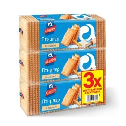 ΑΛΛΑΤΙΝΗ | ΠΤΙ ΜΠΕΡ | Μπισκότα Πτι Μπερ Κλασικό 3x225g